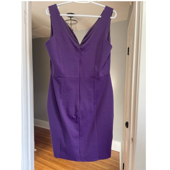 Oxiuly Purple Tulip Dress Size XL - Picture 2 of 6